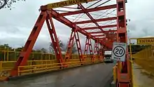 San Ignacio Bridge over Pilcomayo River, between Clorinda and José Falcon (AR)-(PY) border.