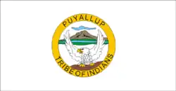 Flag of the Puyallup Indian Reservation