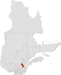 Location of La Jacques-Cartier