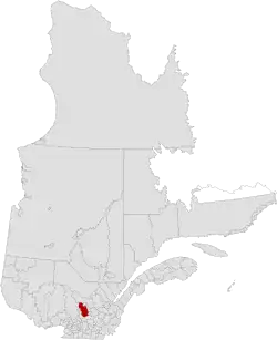 Location of Maskinongé