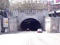 Mersey Tunnel entrance