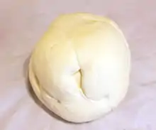 A ball of Oaxacan quesillo