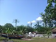 Coastal area at Hotel Mar Azul, serving as port for private boats