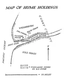 Hume Oregon operation from 1877 and 1908.