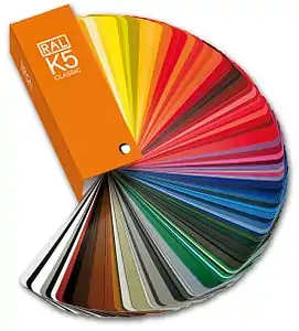 RAL CLASSIC K5 color fan