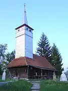 Saint Nicholas' wooden church in Basarabasa