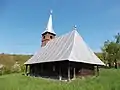 Wooden church in Turbuța