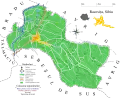 Toponymic map of Racovița village