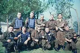 Police in v.Radusha in 2001