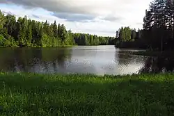 Lake Rae in Laiksaare.