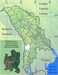 Beștemac is located in Moldova Leova