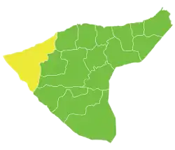 Ras al-Ayn Subdistrict in Syria