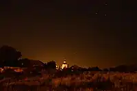 Transfiguration Church during night