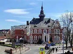 Town Hall in Opalenica, seat of the gmina office