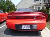 The Active Aero spoiler on a 1992 3000GT VR-4