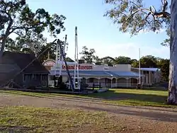 The Redland Museum's exterior, viewed from the Cleveland Showgrounds.