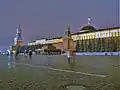 The Red Square in Moscow