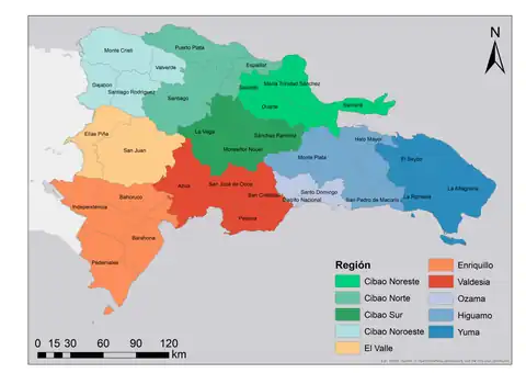 Regions of the Dominican Republic