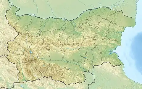 Location of Lake Durankulak in Bulgaria