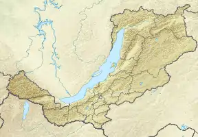 Upper Angara Range is located in Republic of Buryatia