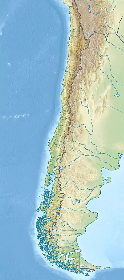 Laguna del Negro Francisco is located in Chile