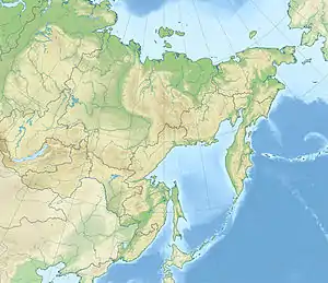 Ust-Vilyuy Range is located in Far Eastern Federal District