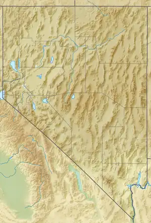 Fairview Range (Churchill County) is located in Nevada