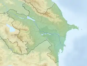 Aras Dam is located in Azerbaijan