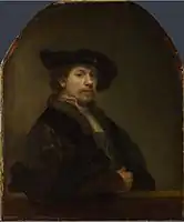 1640, wearing a costume in the style of  over a century earlier. National Gallery