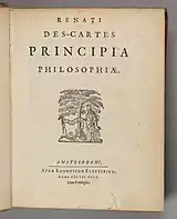 Principia philosophiae, 1644