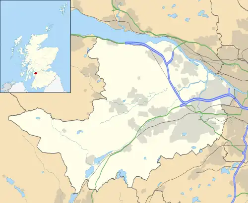 St Peter's Well is located in Renfrewshire