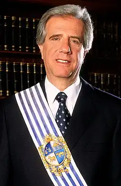 Tabaré Vázquez, President of the Oriental Republic of Uruguay, 2005–2010, 2015–2020