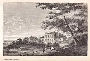 Image 36The Quaker-run York Retreat, founded in 1796, gained international prominence as a centre for moral treatment and a model of asylum reform following the publication of Samuel Tuke's Description of the Retreat (1813). (from History of medicine)