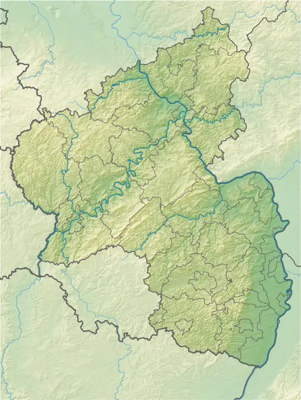 Monzeler Hüttenkopf is located in Rhineland-Palatinate