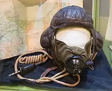 Dahl's flying helmet