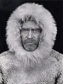 Robert Peary, explorer, who claims to be the first person to reach the North Pole