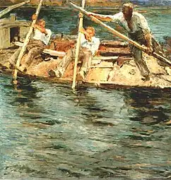 Dredging the Elbe (1905)