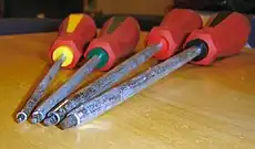 Robertson screwdrivers