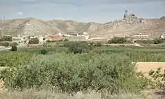 New (left) and old (right) villages of Rodén