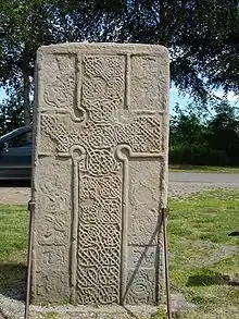 Rodney's Stone (back-face), Brodie Castle, Forres