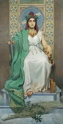 Efígie da República (Effigy of the Republic), national personification of Brazil, wearing a Phrygian cap.