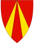 Coat of arms of Rollag Municipality