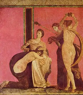 Roman art, Pompeii, Villa of the Mysteries, c. 60-50 BC