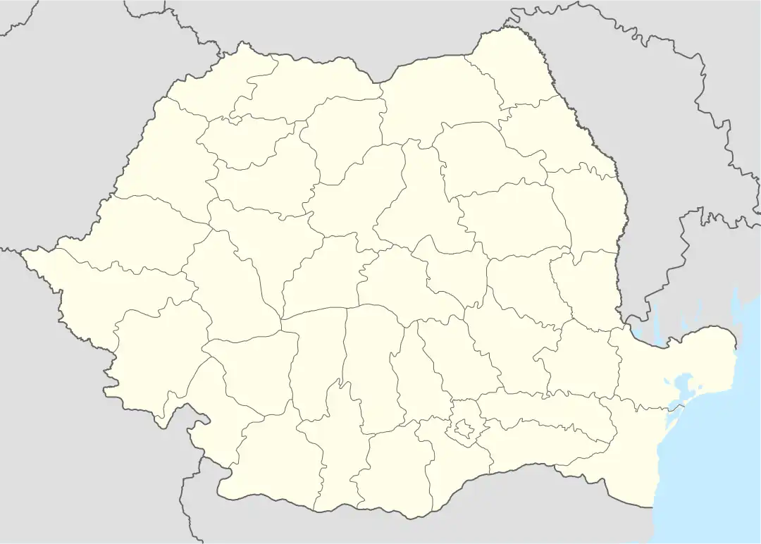 Telega is located in Romania