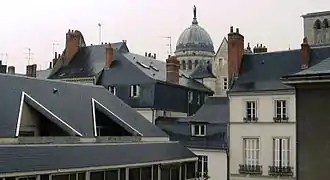 Slate roofs of Tours.