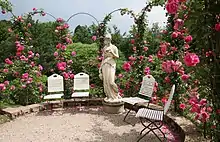 Image 25Garden chairs in Rosenneuheitengarten Beutig in Baden-Baden, Germany (from Garden design)