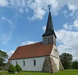 Village church in Rossin