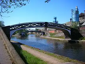 Roving bridges at Smethwick Junction.