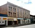 The Roy Building, designed for John King by Stinson and Hood architects and built in 1908 on Victoria Avenue, was once a Zellers department store. It was recently restored in 2015.