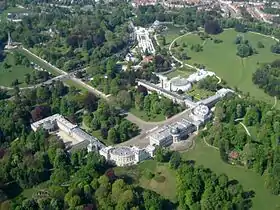 Overview from the Royal Palace of Laeken, Brussels